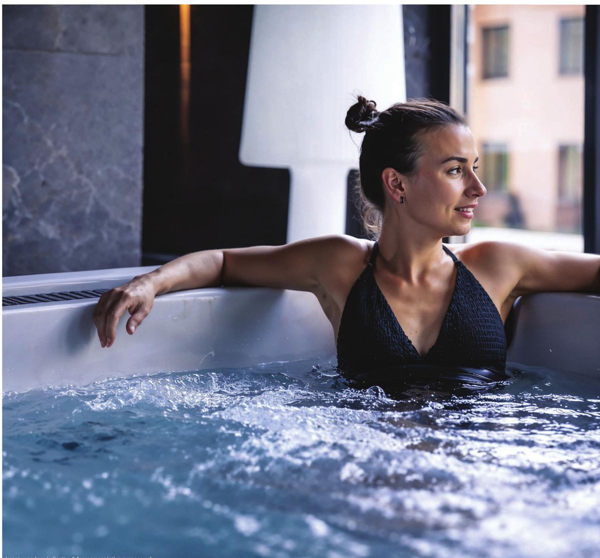 Private jacuzzi